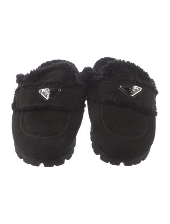 Prada Suede Mules