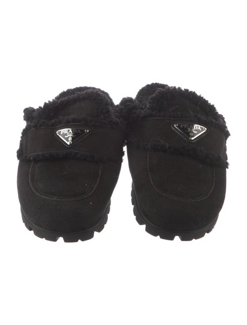 Prada Suede Mules