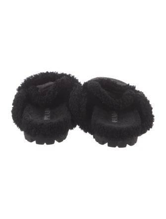 Prada Suede Mules