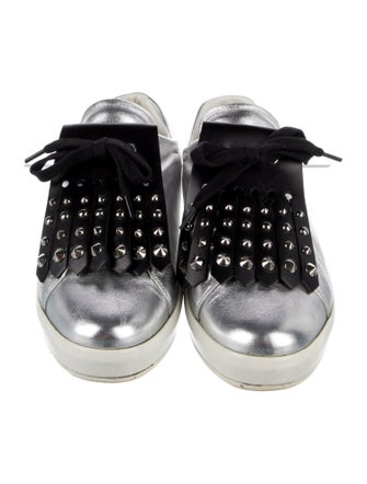 Prada Leather Sneakers