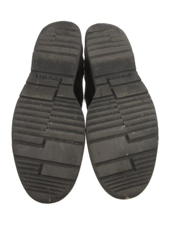 Prada Sport Patent Leather Lasercut Accents Oxfords