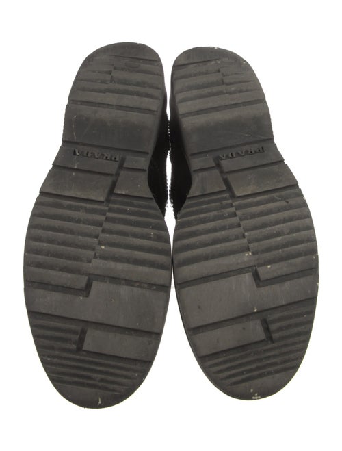 Prada Sport Patent Leather Lasercut Accents Oxfords