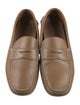 Prada Leather Moccasins