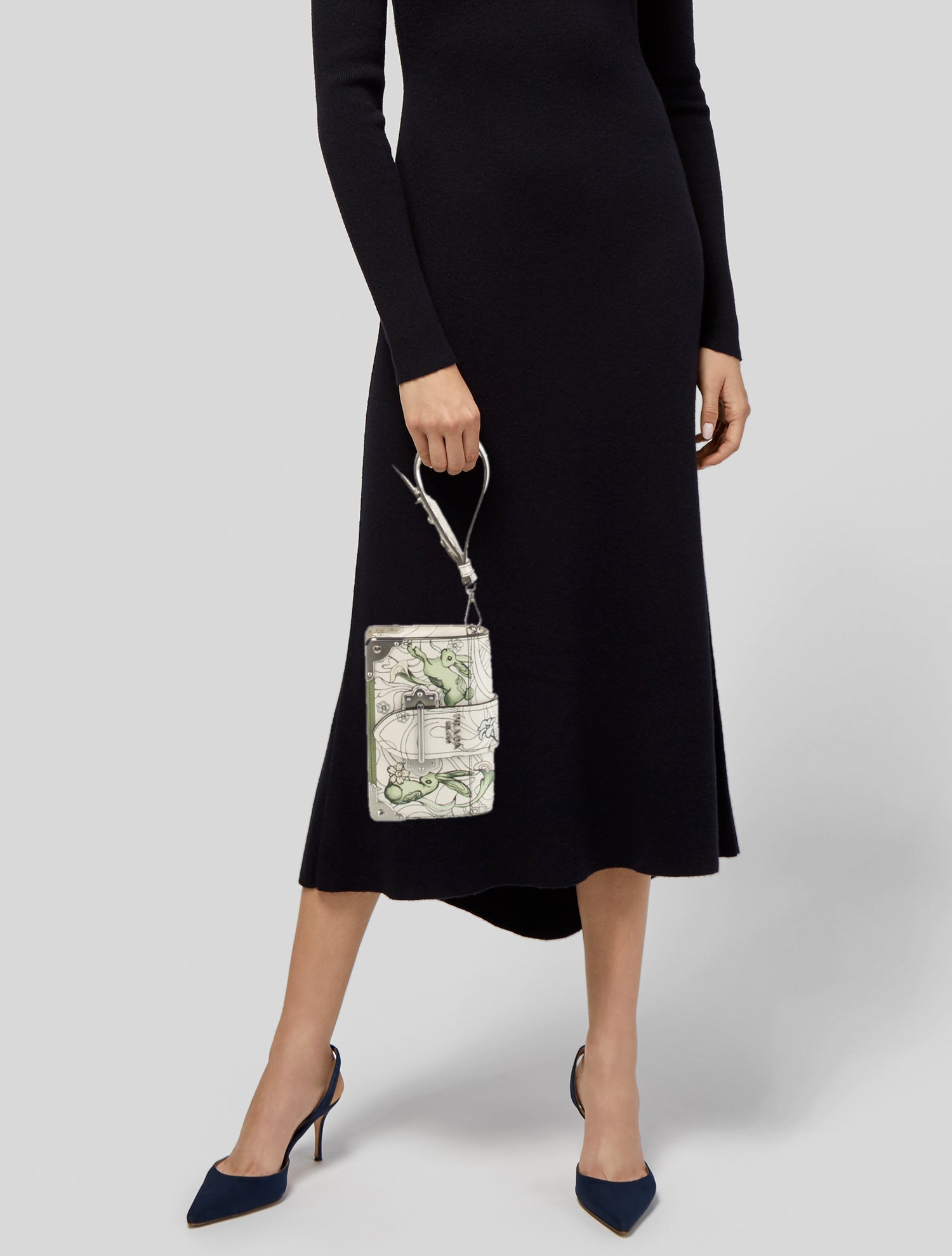 Prada Glace Calf Leather Cahier