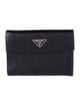 Prada Saffiano Leather Compact Wallet