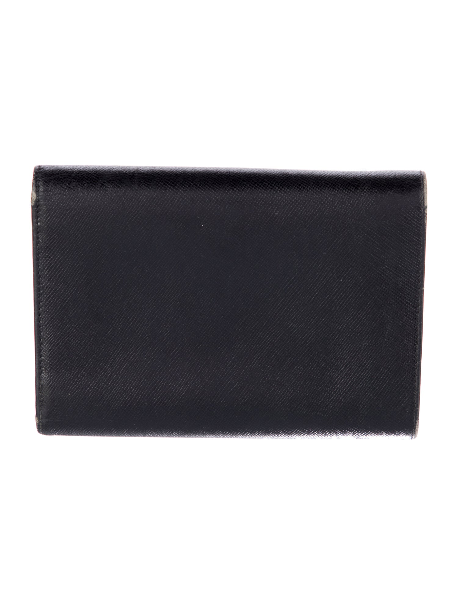 Prada Saffiano Leather Compact Wallet