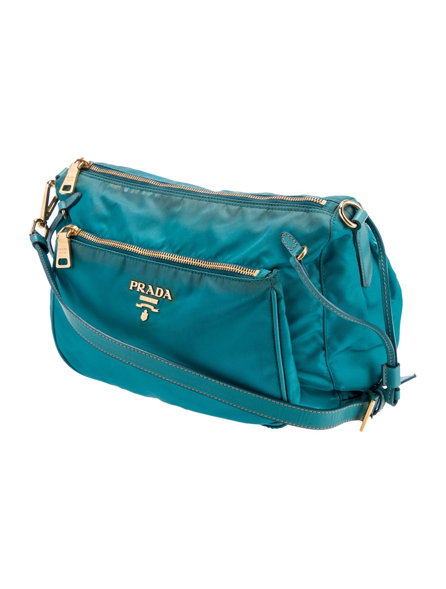 Prada Saffiano Leather Shoulder Bag