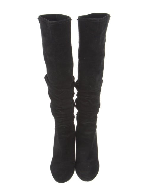 Prada Suede Slouch Boots