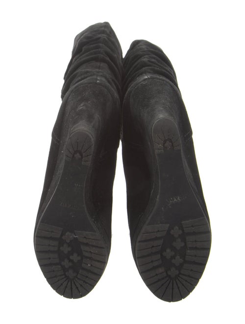 Prada Suede Slouch Boots