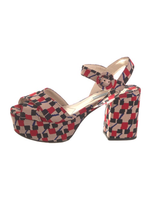 Prada Printed Sandals