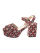 Prada Printed Sandals