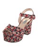 Prada Printed Sandals