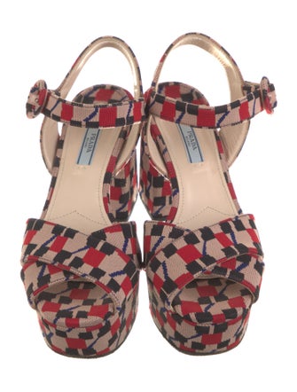 Prada Printed Sandals