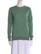 Prada Virgin Wool Crew Neck Sweater