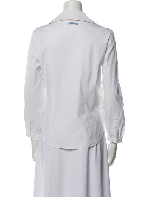 Prada 2017 V-Neck Blouse