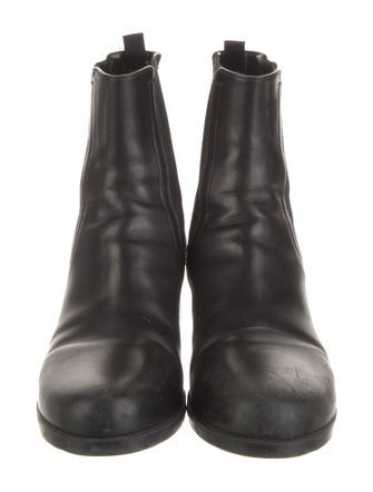Prada Leather Chelsea Boots