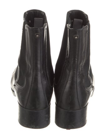 Prada Leather Chelsea Boots