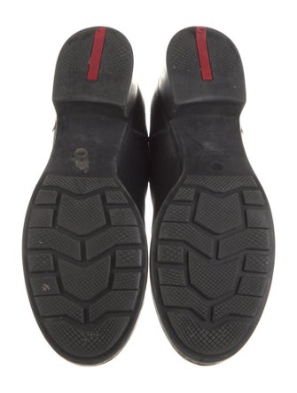 Prada Leather Chelsea Boots