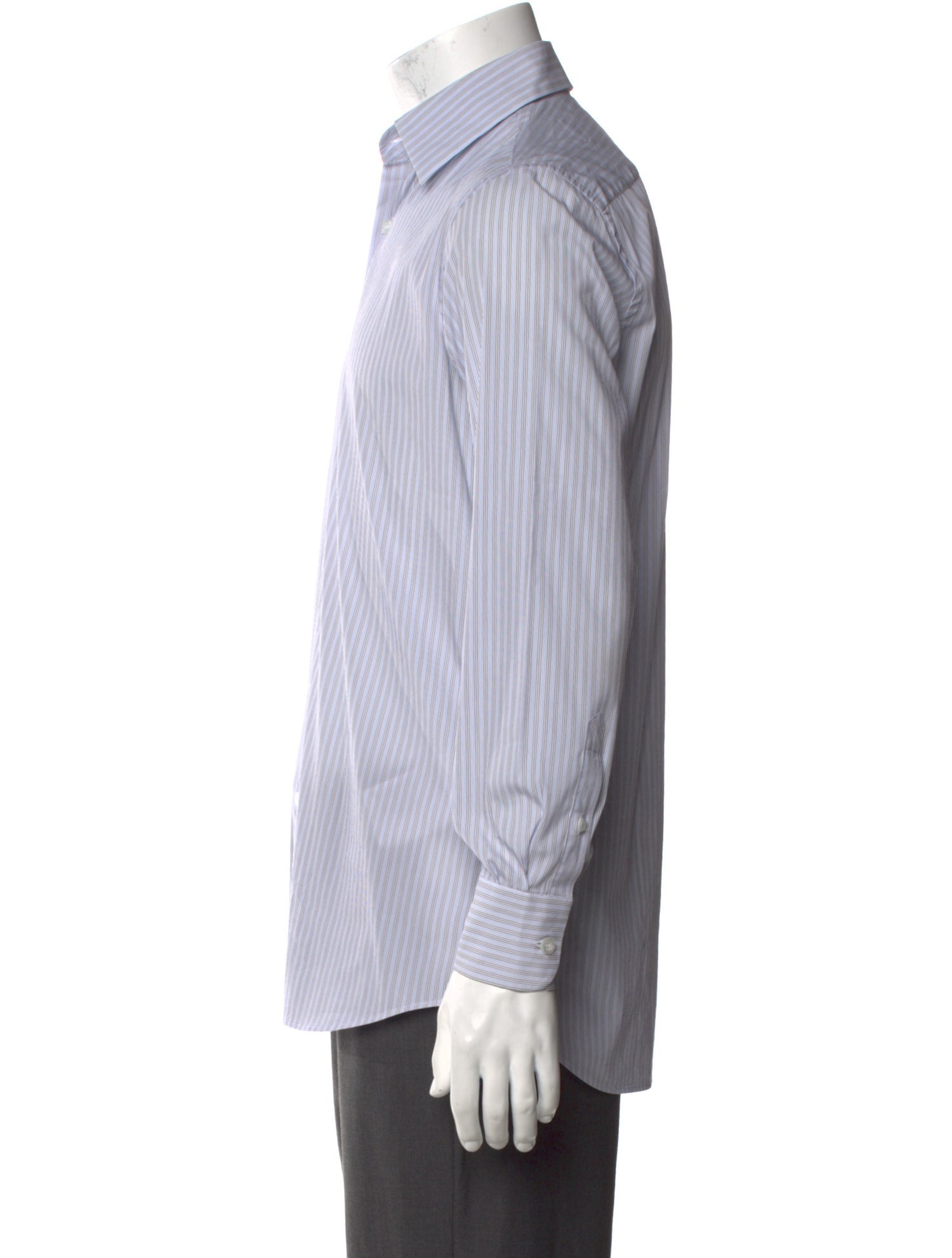 Prada 2015 Striped Dress Shirt