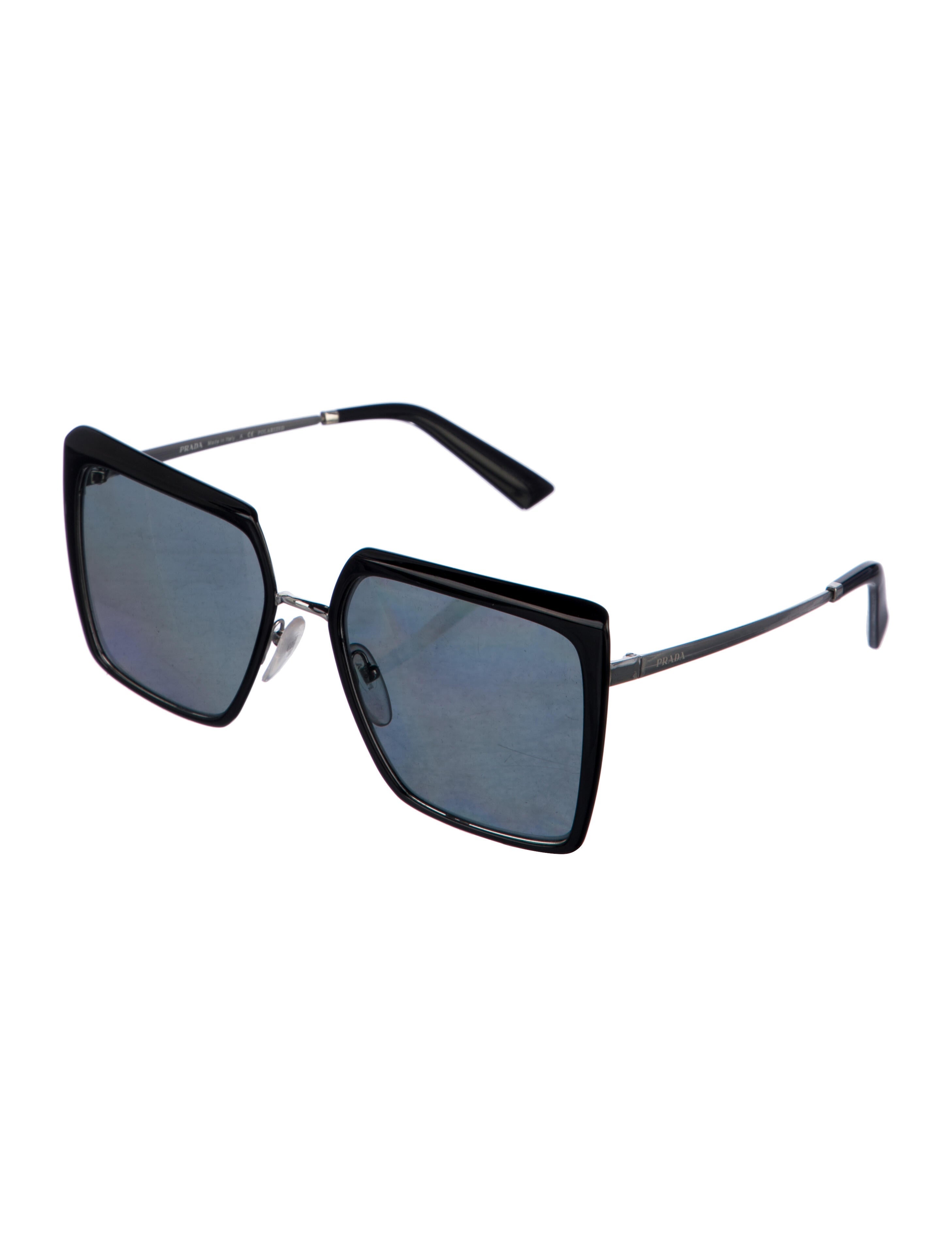 Prada Square Tinted Sunglasses