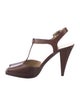 Prada Leather T-Strap Pumps