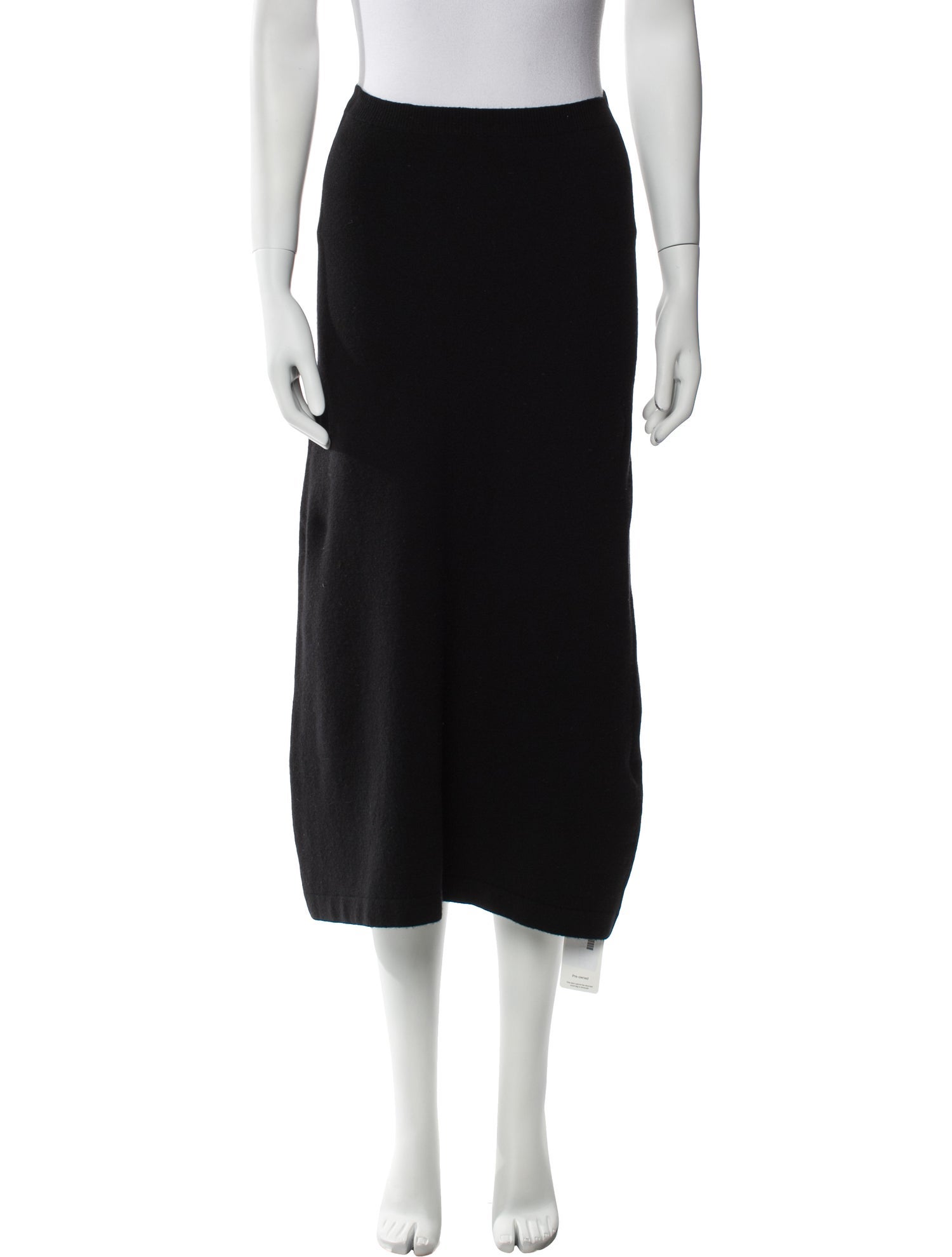 Prada Cashmere Midi Length Skirt