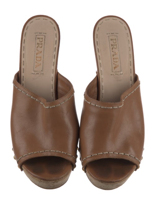 Prada Studded Accents Slides