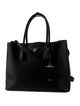 Prada Saffiano Leather Galleria Double Zip Medium