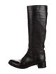 Prada Leather Riding Boots