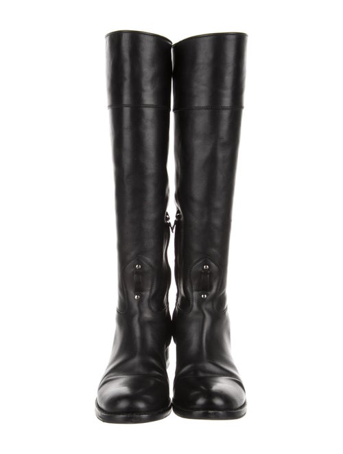 Prada Leather Riding Boots