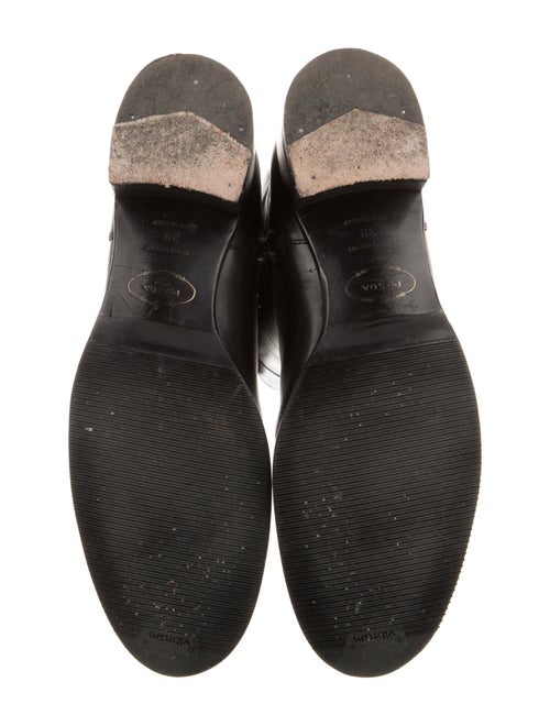 Prada Leather Riding Boots