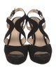 Prada Suede Slingback Sandals