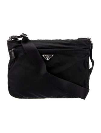 Prada Tessuto Nylon Messenger Bag