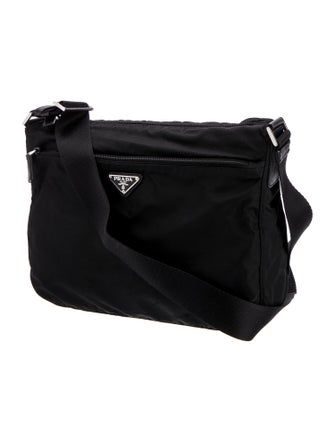 Prada Tessuto Nylon Messenger Bag