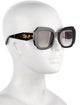 Prada Square Gradient Sunglasses