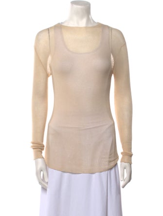 Prada 2023 Bateau Neckline Sweater