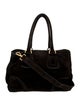 Prada Scamosciato Suede Shoulder Bag