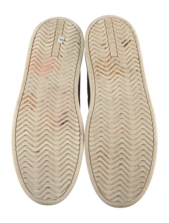 Prada Suede Fur Trim Sneakers