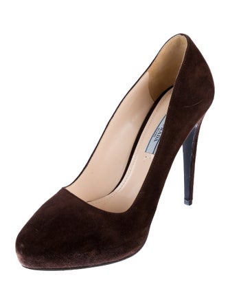 Prada Suede Pumps