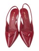 Prada Patent Leather Slingback Pumps