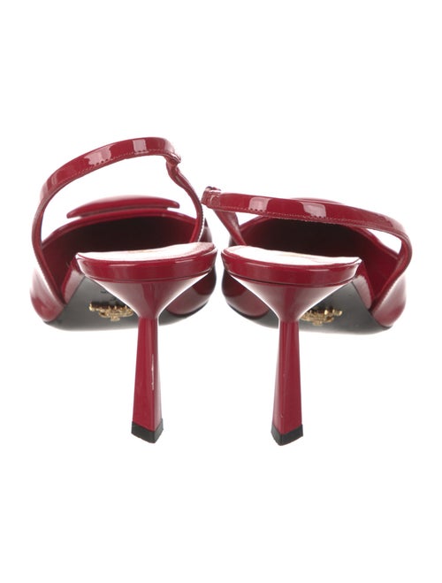 Prada Patent Leather Slingback Pumps