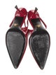 Prada Patent Leather Slingback Pumps
