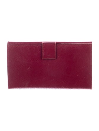Prada Saffiano Leather Continental Wallet