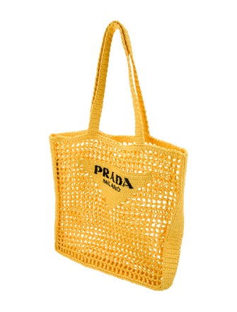 Prada Raffia Grass Tote