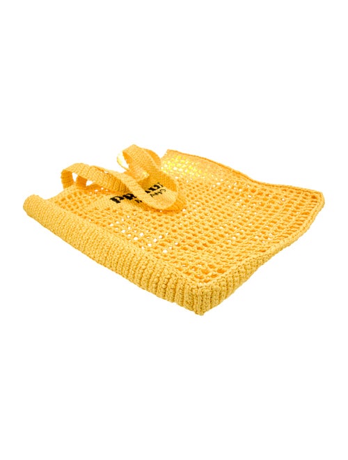 Prada Raffia Grass Tote