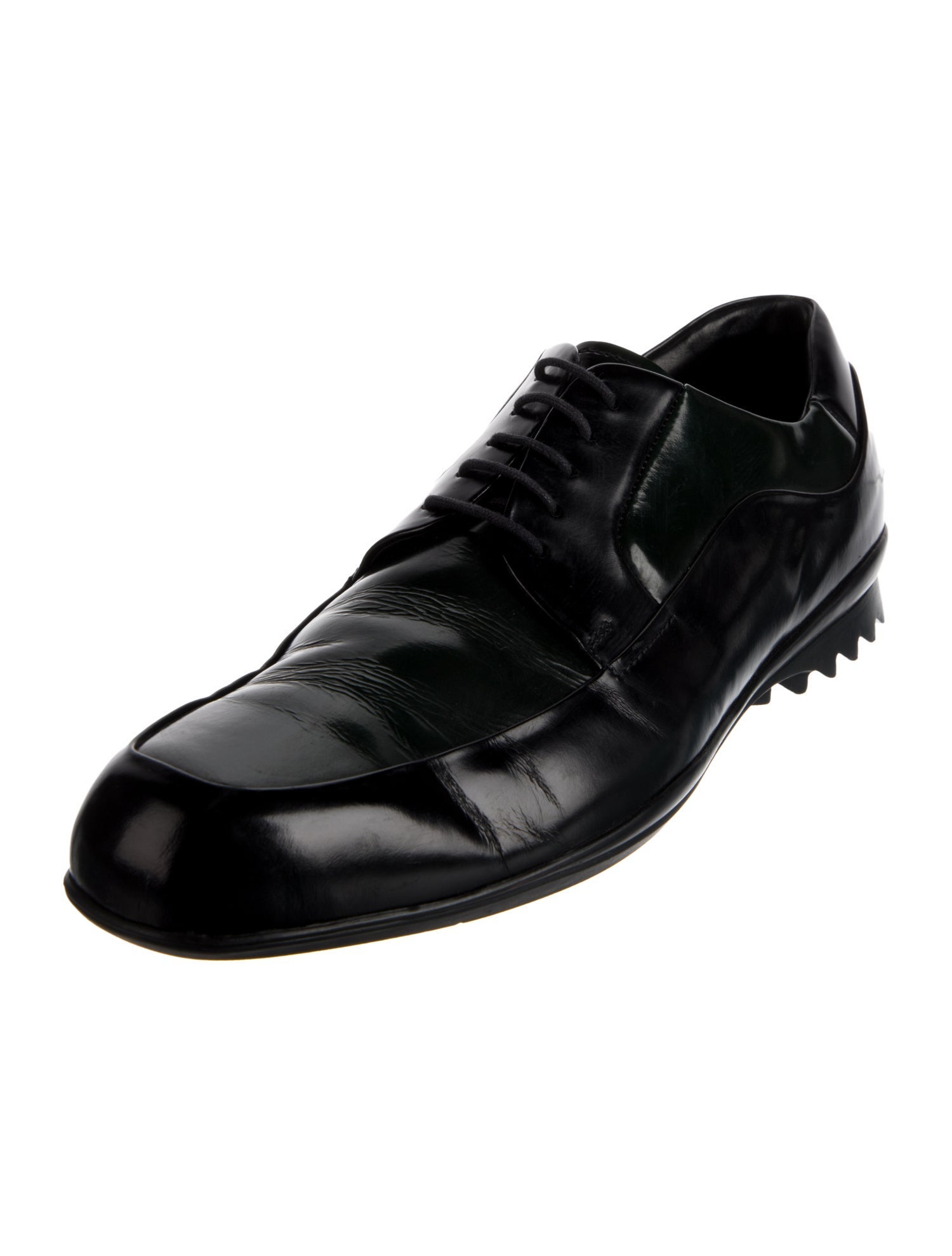 Prada Leather Oxfords