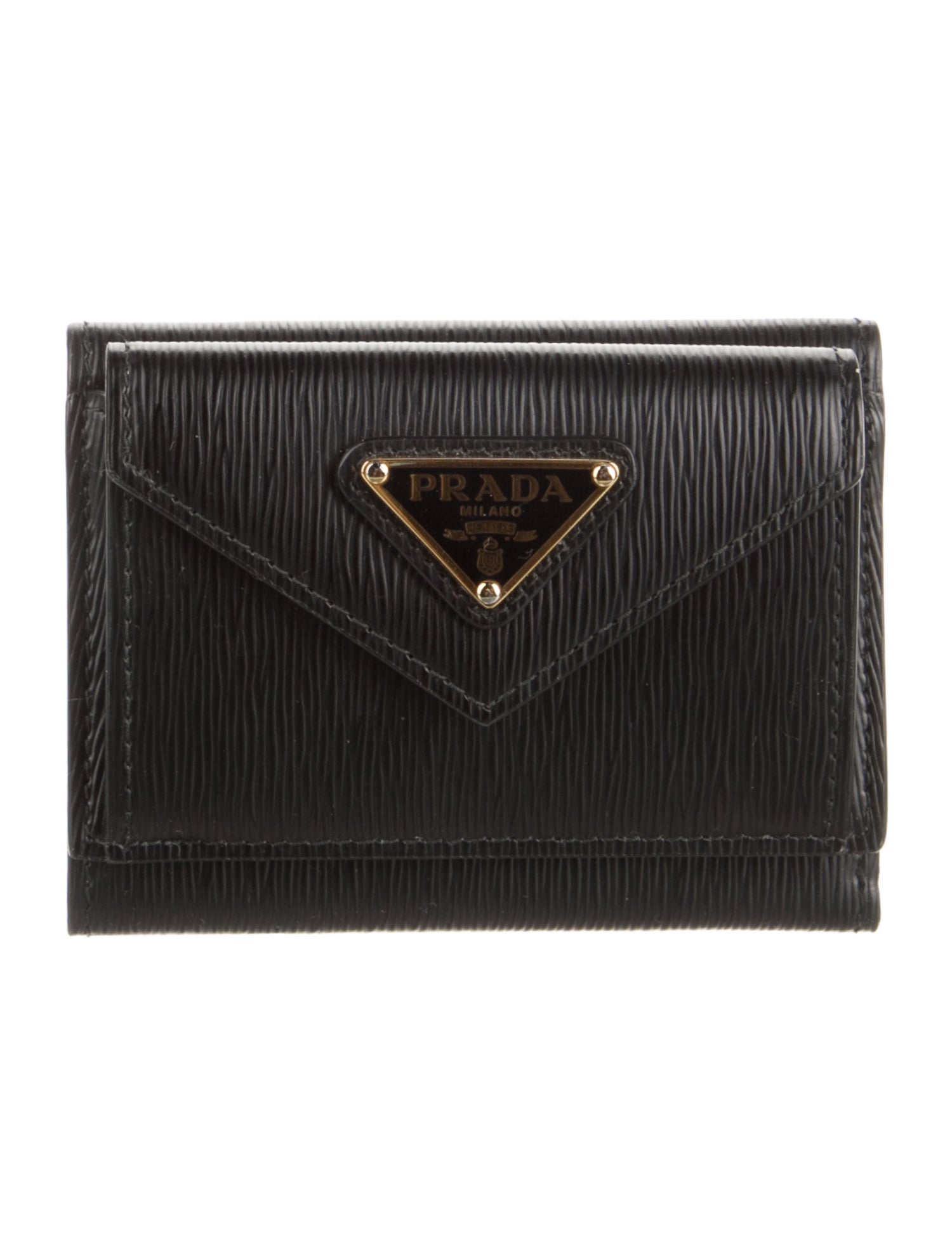 Prada Vitello Move Leather Card Holder