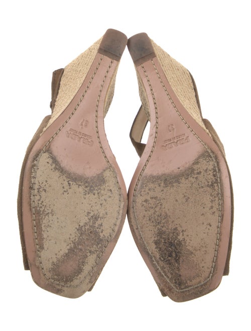 Prada Suede Slingback Sandals