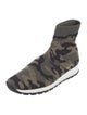 Prada Camouflage Print Sock Sneakers
