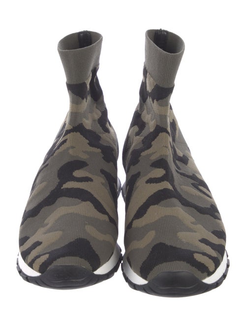 Prada Camouflage Print Sock Sneakers